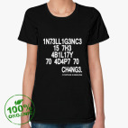 Женская футболка органик