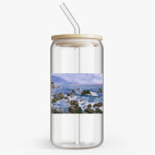 Банка с бамбуковой крышкой