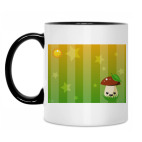 Кружка двухцветная