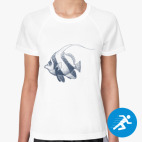Женская спортивная футболка