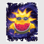 Постер 80 х 100 см Солнечный арбуз