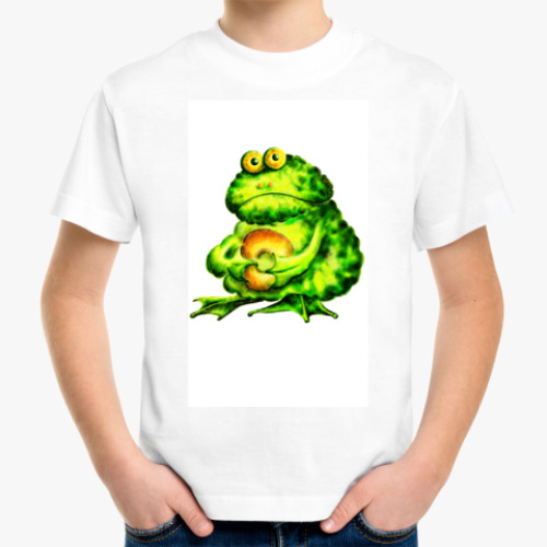 Детская футболка с принтом Мой бублик!