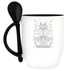 Кружка с ложкой