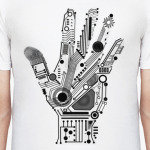 Рука инженера. Цифровой принт