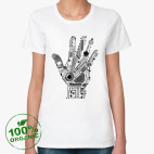 Женская футболка органик