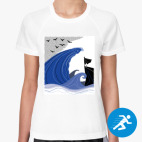 Женская спортивная футболка