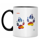 Кружка двухцветная