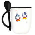 Кружка с ложкой