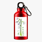 Металлическая бутылка 400 мл UV-DTF