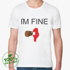 Мужская футболка органик