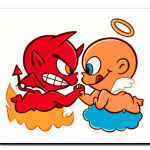 Коврик Angel&Demon