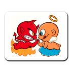 Коврик Angel&Demon