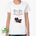 Женская футболка органик