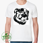 Мужская футболка органик