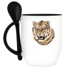 Кружка с ложкой