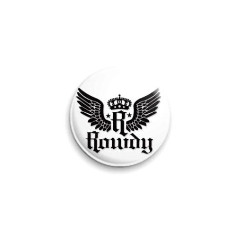 Значок 25мм с принтом Клиника