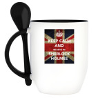 Кружка с ложкой