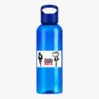 Прозрачная спортивная бутылка