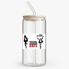 Банка с бамбуковой крышкой