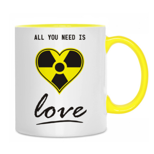 Кружка с принтом Сердце