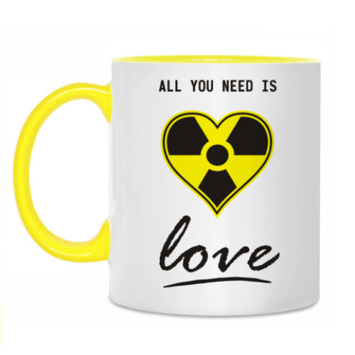 Кружка с принтом Сердце