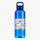 Прозрачная спортивная бутылка