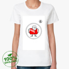 Женская футболка органик