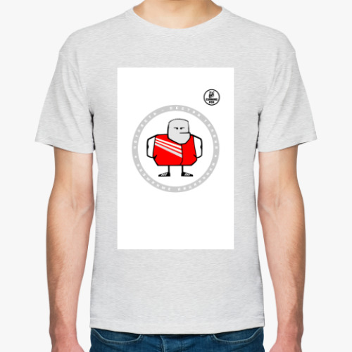 Футболка с принтом хулиган