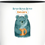 Медведь с кружкой