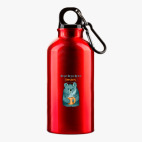 Металлическая бутылка 400 мл UV-DTF