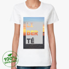 Женская футболка органик