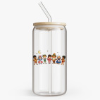 Банка с бамбуковой крышкой