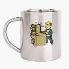 Кружка металлическая