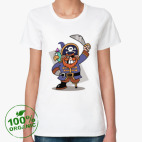 Женская футболка органик