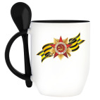 Кружка с ложкой