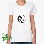Женская футболка органик