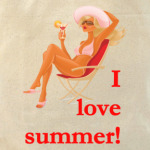 I love summer (Я люблю лето)