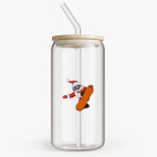 Банка с бамбуковой крышкой