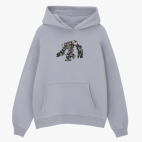 Толстовка худи оверсайз