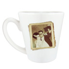 Кружка латте (360 мл) Монстр Франкенштейна и невеста