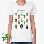 Женская футболка органик