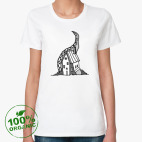 Женская футболка органик