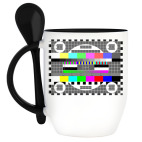 Кружка с ложкой