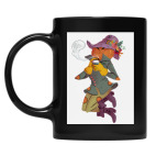 Кружка цветная UV-DTF