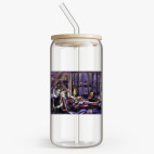 Банка с бамбуковой крышкой