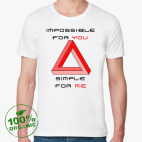 Мужская футболка органик