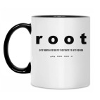 Кружка двухцветная