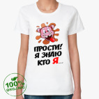 Женская футболка органик