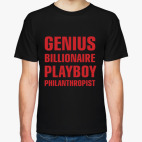 Классическая футболка GENIUS