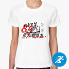 Женская спортивная футболка